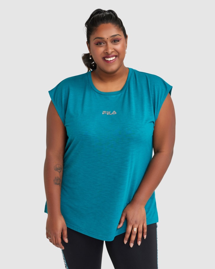 Women's Rebecca Tank Fila UK Harbour