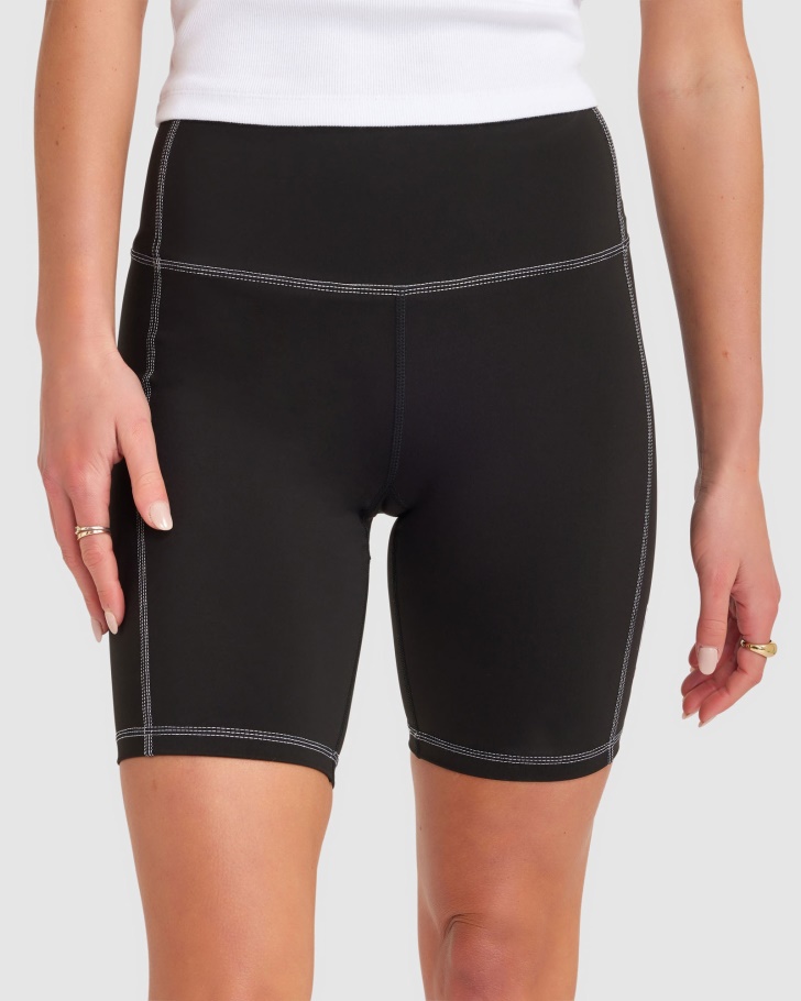 Women's Chiara Short Black Fila UK