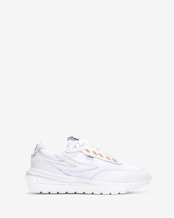 Women's Renno Pierced White/Rosegold/White Fila UK
