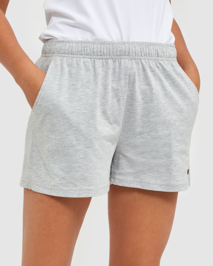 Classic Women's Jersey Shorts Silver Marle Fila UK