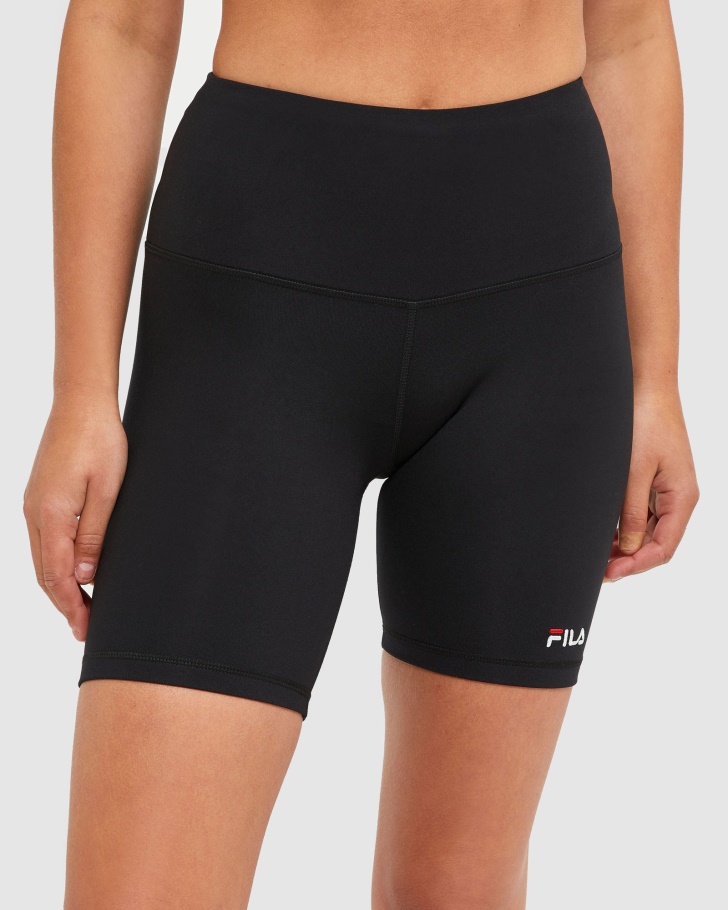 Classic Women's Bike Shorts Fila UK Black
