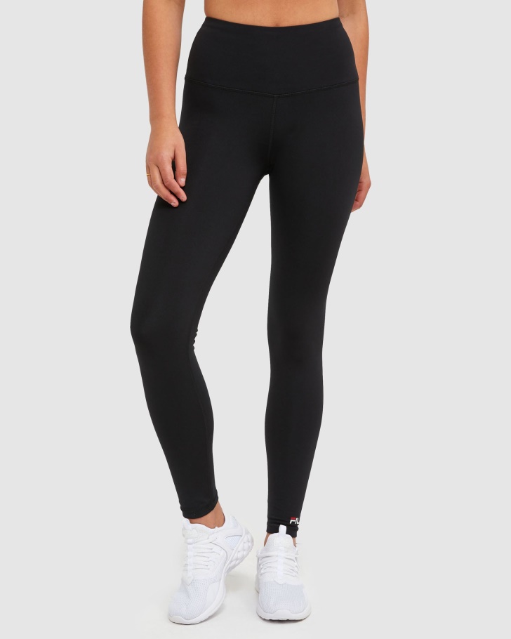 Black Fila UK Classic Women's Full Tight