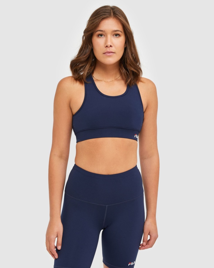 Fila UK New Navy Classic Women's Bra