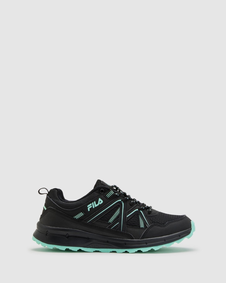 Fila UK Black/Mint Women's Fila UK Andria