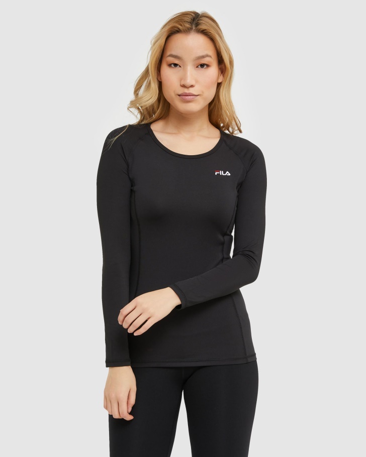Fila UK Classic Women's L/S Tee Black