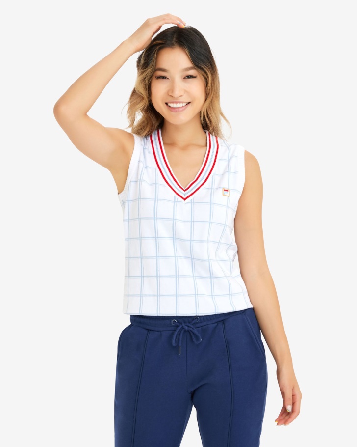 Fila UK Women's Oakley Vest White