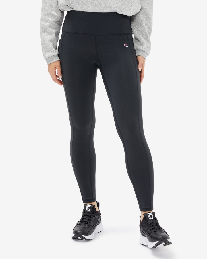 Black Women's Badge 2.0 Tight Fila UK
