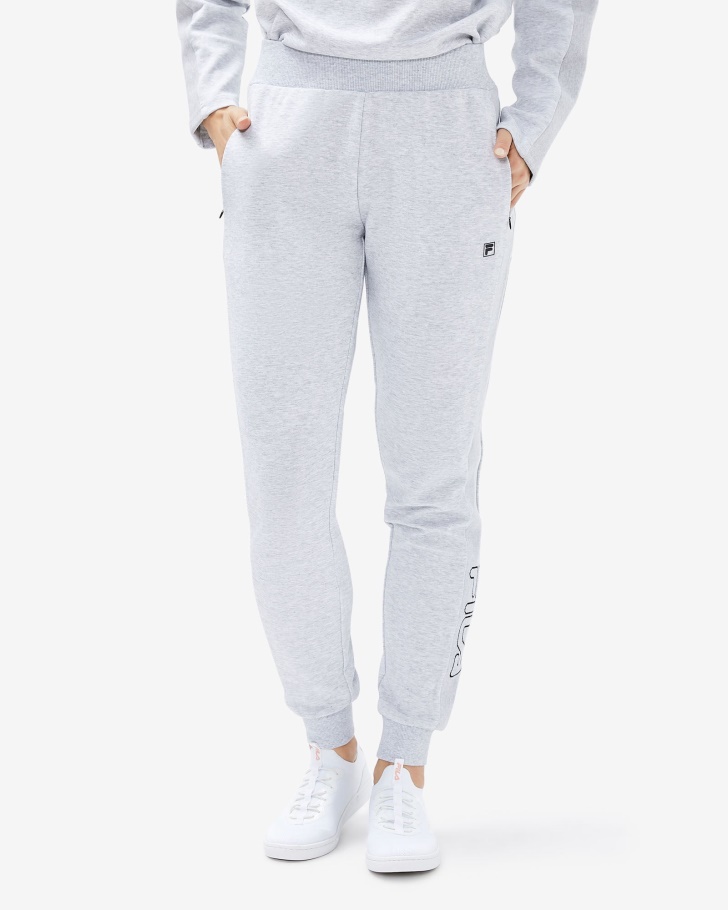 Light Grey Marle Fila UK Women's Chiara Pant
