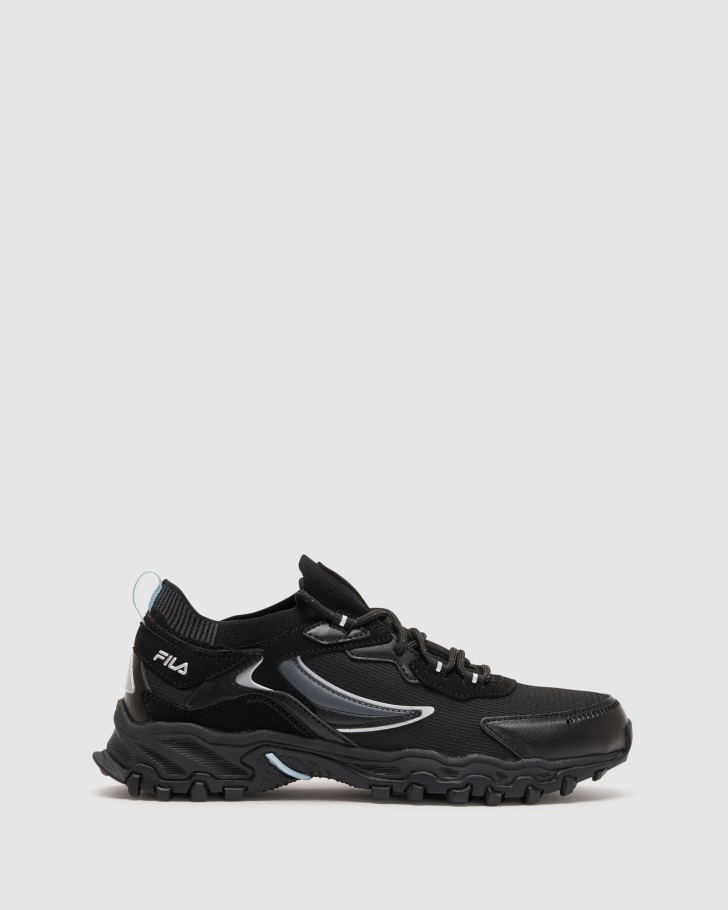 Black/Shadow/Spun Sugar Fila UK Women's Splitray 2