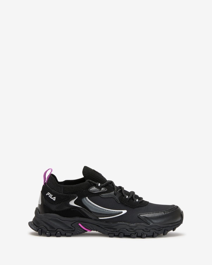 Fila UK Black/Shadow/Purple Women's Splitray 2