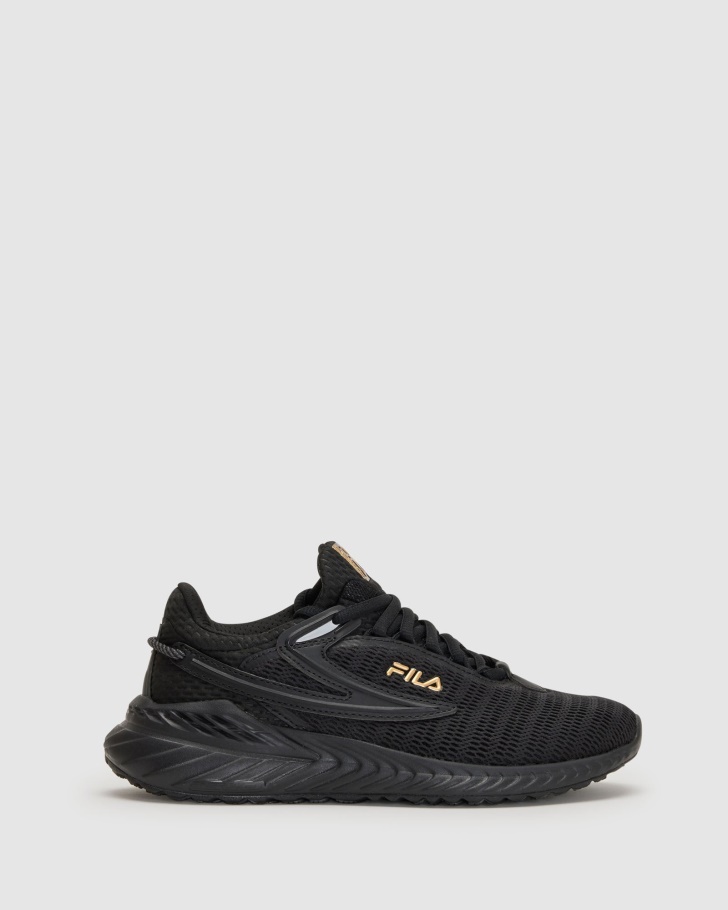 Women's Rapidflash 22 Energized Black/Gold Fila UK