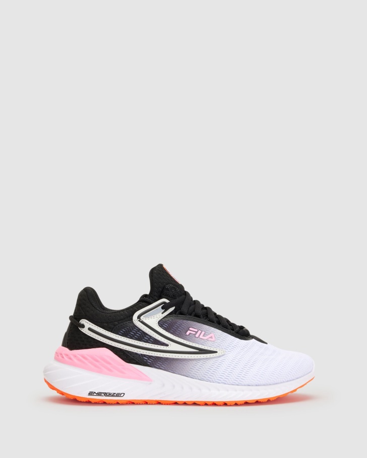 Women's Rapidflash 22 Energized Fila UK White/Cottcandy/Sorange