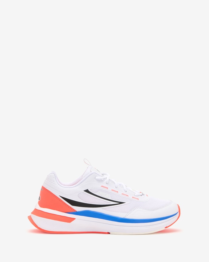 Women's Zagari White/Fierycoral/Nebulblue Fila UK