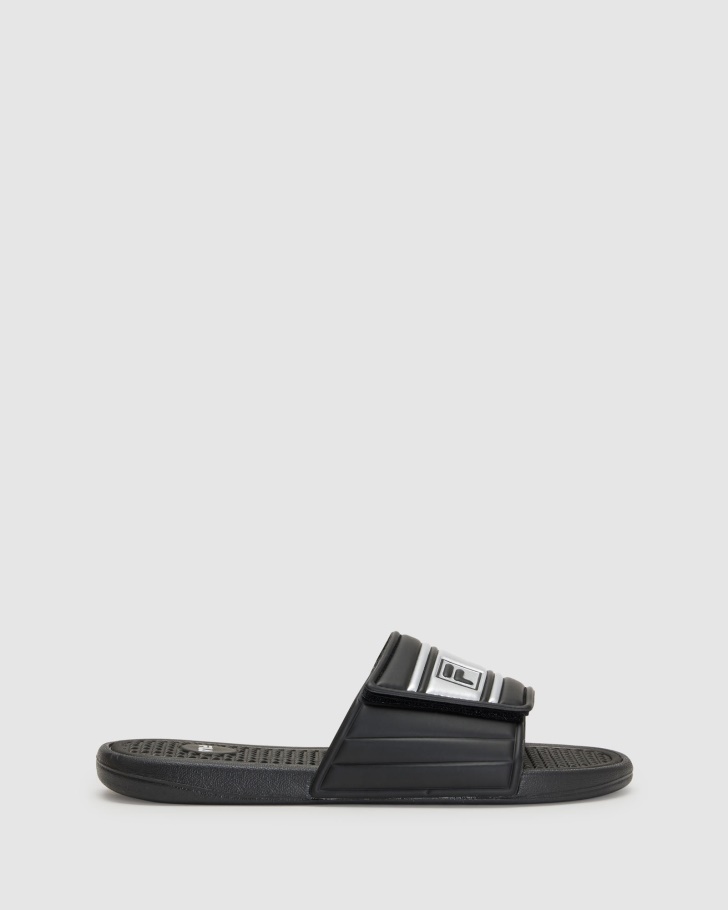 Fila UK Women's Atrani Slide Black/Silver