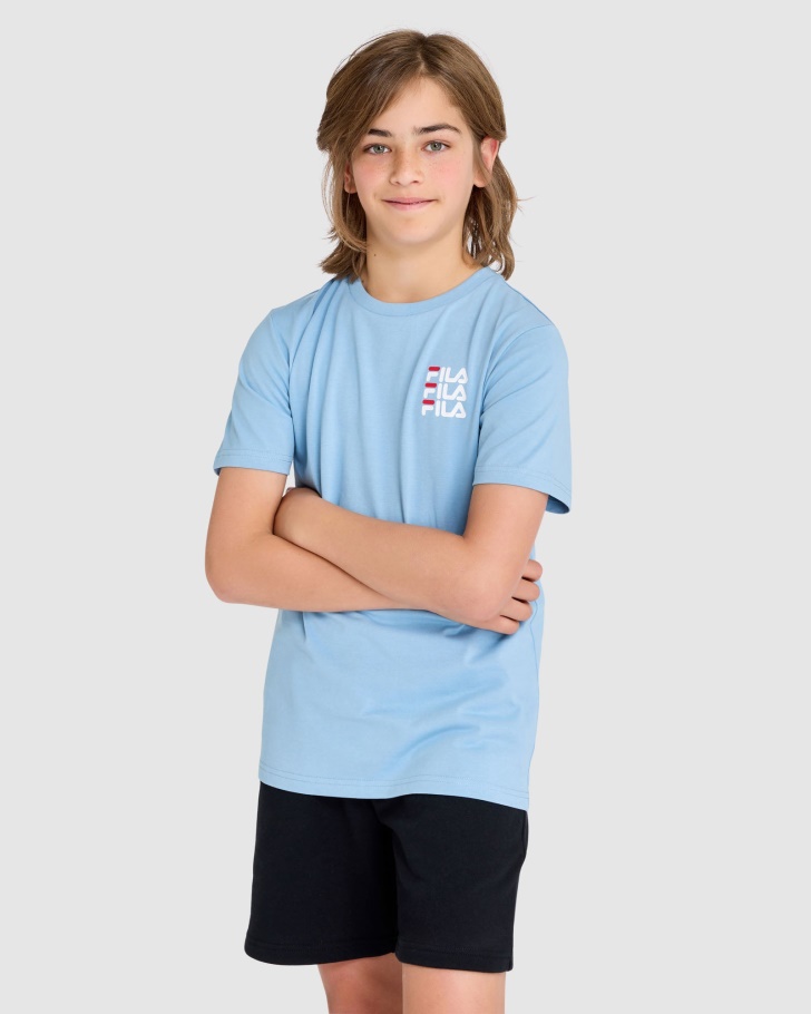 Kid's Ripley Tee Glacier Lake Fila UK