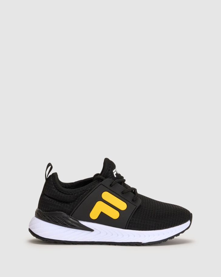 Fila UK Black/Gold Kid's Molfetta
