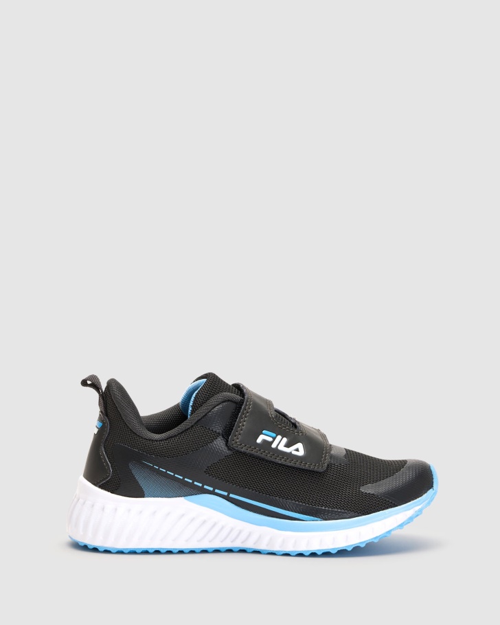 Grey/Baltic Sea Fila UK Kid's Isernia
