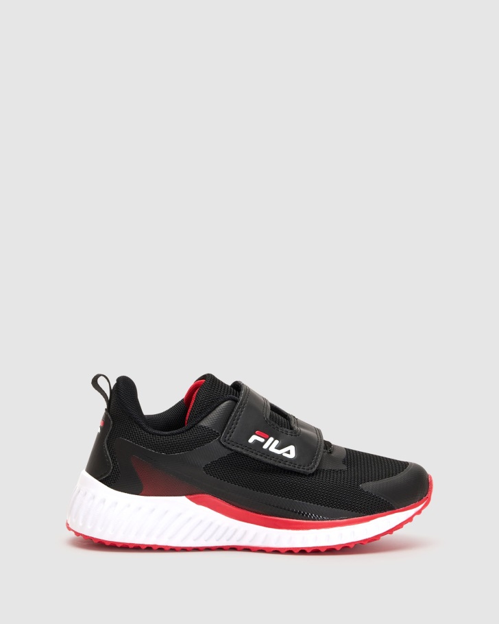 Fila UK Black/Red Kid's Isernia