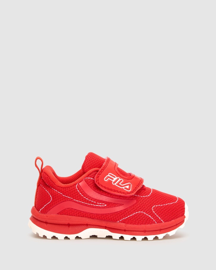 Fila UK Pink/Red Infant Fila UK Padua Strap