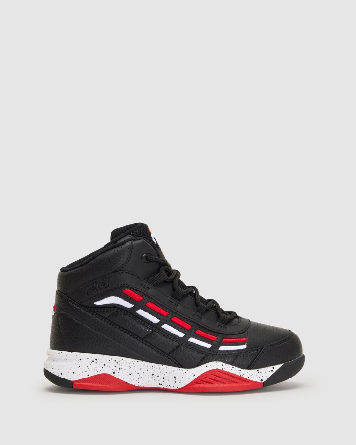 Black/White/Fred Kids Spitfire Fila UK