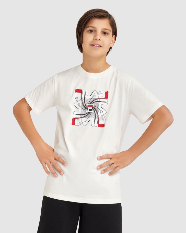 White Boy's Ryan Tee Fila UK
