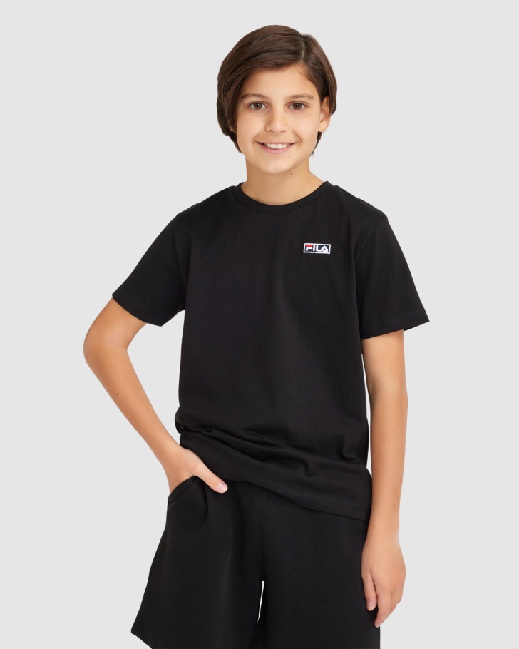 Fila UK Kid's Parker Tee Black
