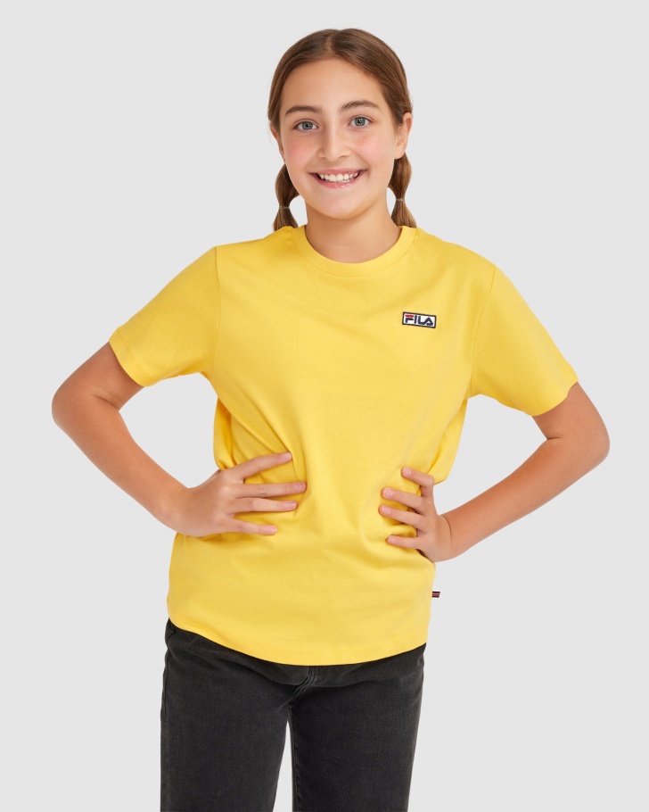 Kid's Parker Tee Fila UK Daffodil