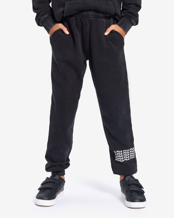 Fila UK Boy's Maxim Pant Black