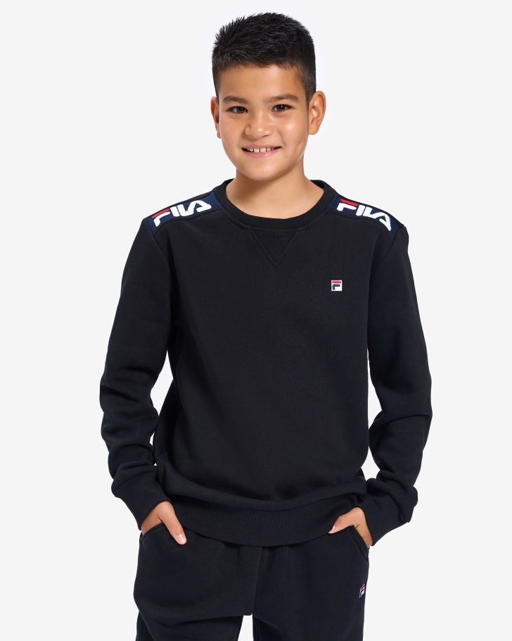Kid's Badge 2.0 Crew Black Fila UK