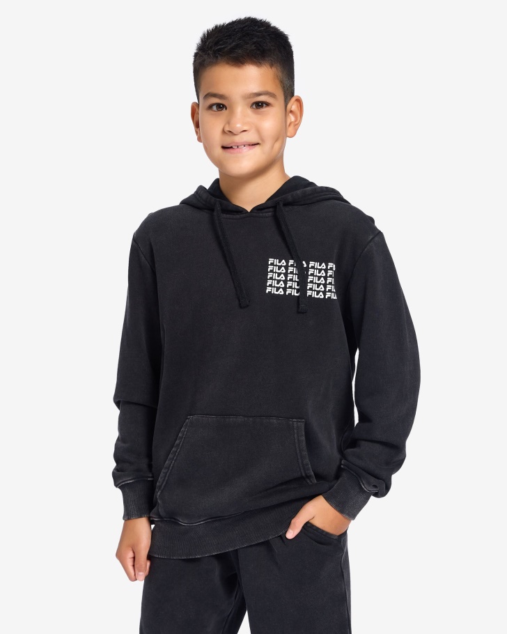 Black Boy's Maxim Hood Fila UK