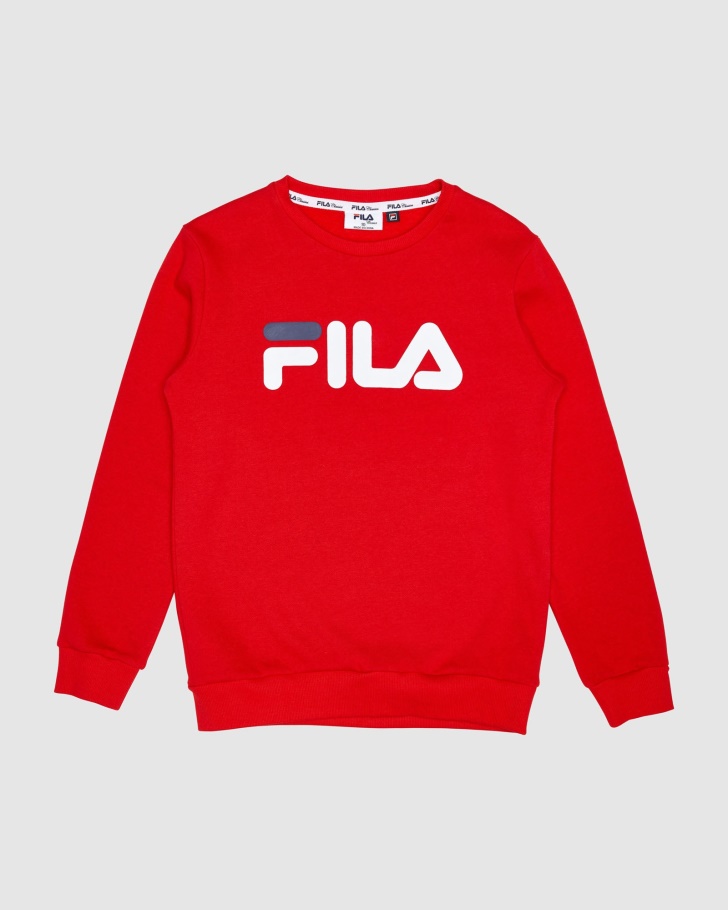 Fila UK Classic Kid's Crew Red