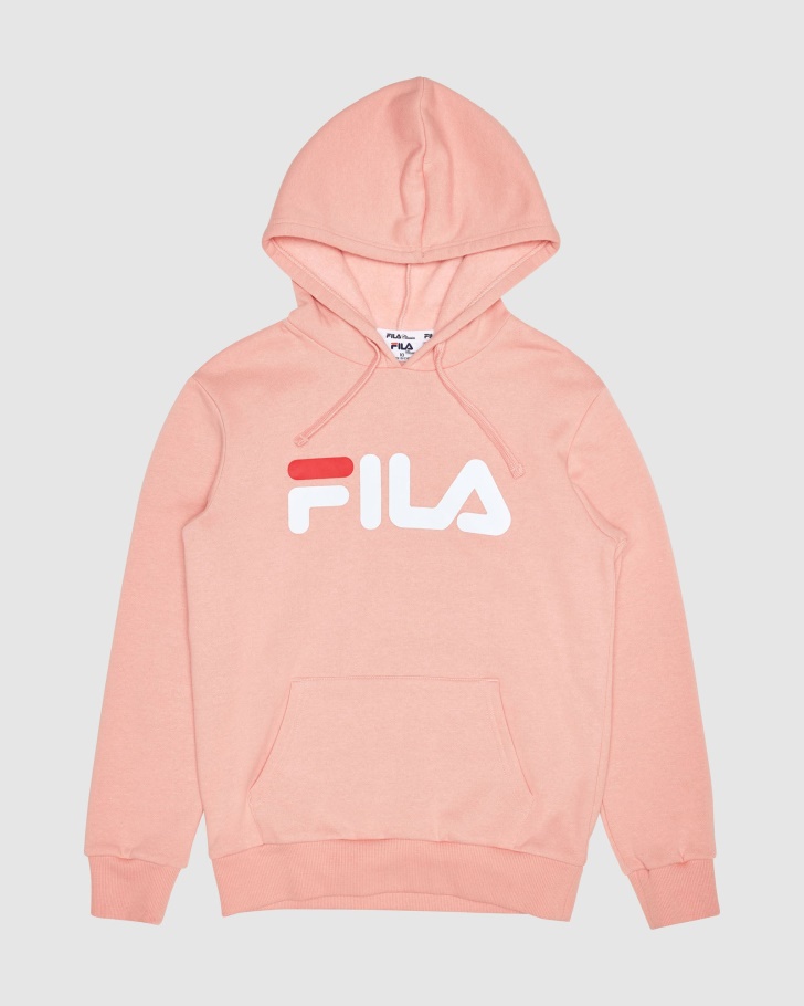 Classic Kid's Hood Fila UK Mellow Rose