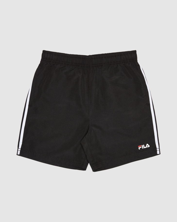 Classic Kid's Microfibre Short Black Fila UK