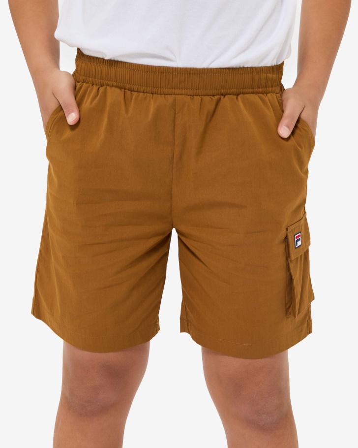 Kid's Badge Short Fila UK Macchiato