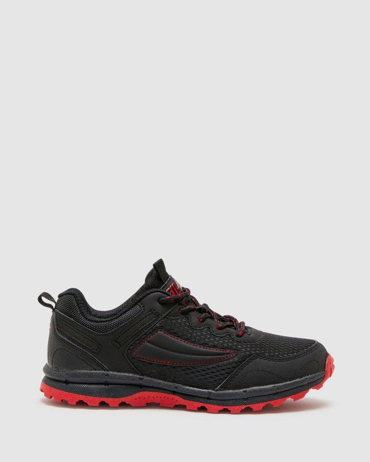 Fila UK Black/Red Kid's Fila UK Trento