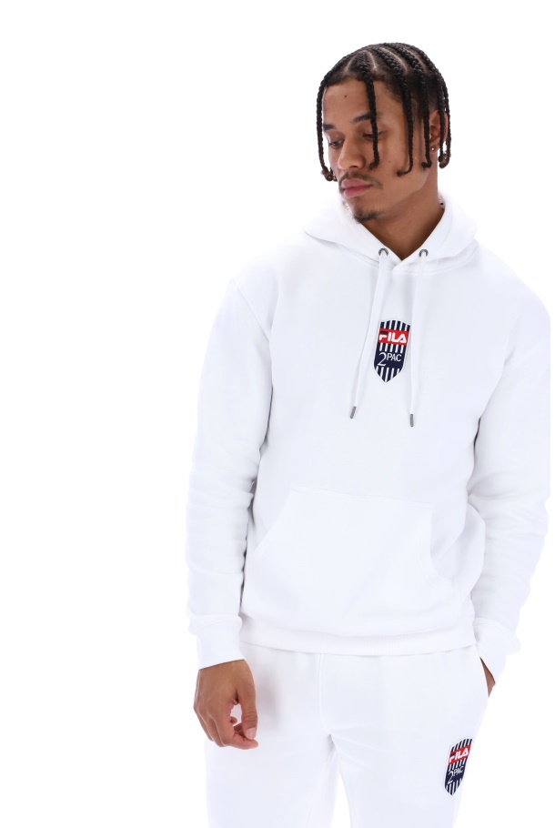 Tupac Patch Hoodie Fila UK