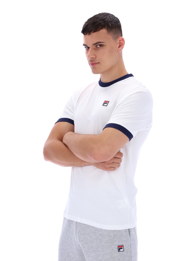 Fila UK Marconi Essential Ringer T-Shirt