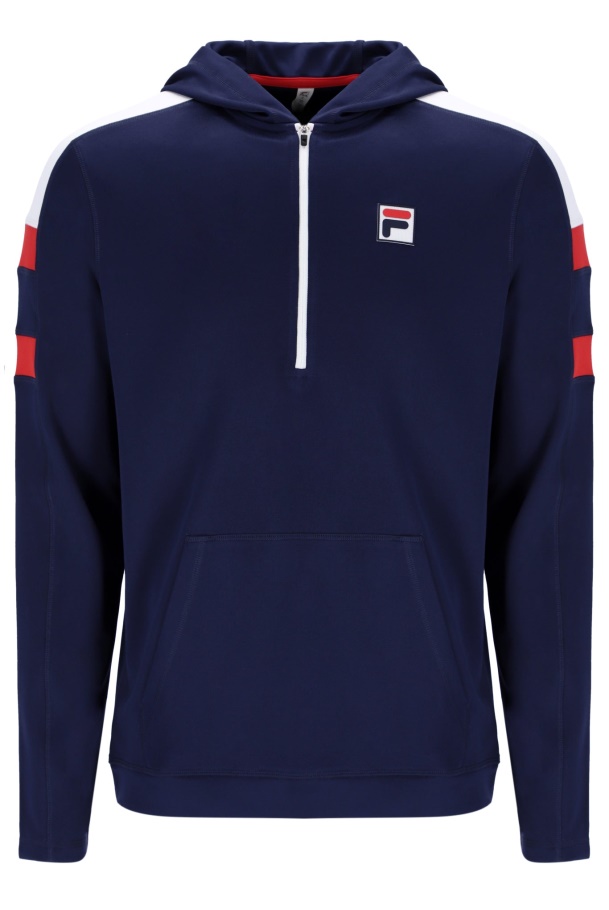 Heritage 1/4 Zip Hoodie Fila UK