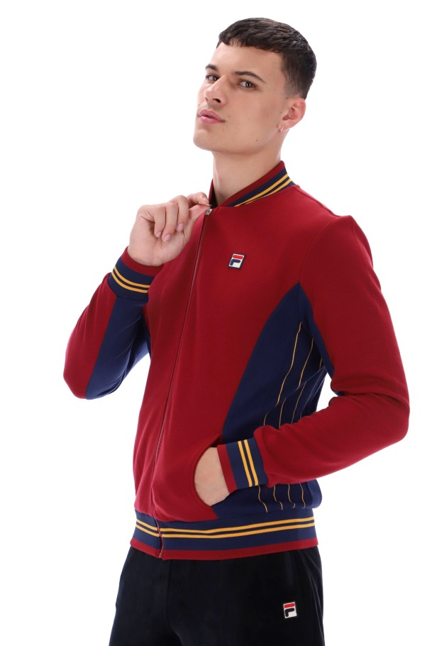 Settanta Fila UK Baseball Track Jacket