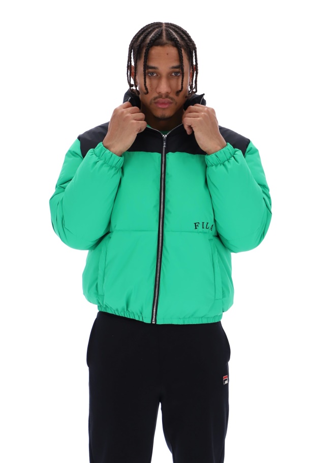 Fila UK Evan Unisex Panelled Puffer Jacket