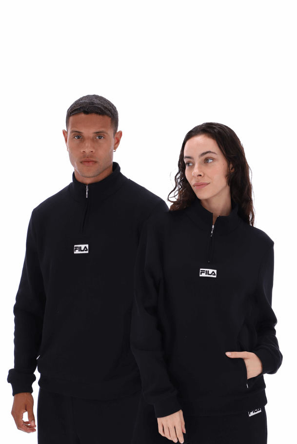 Raffy Unisex Recycled 1/4 Zip Fleece Fila UK