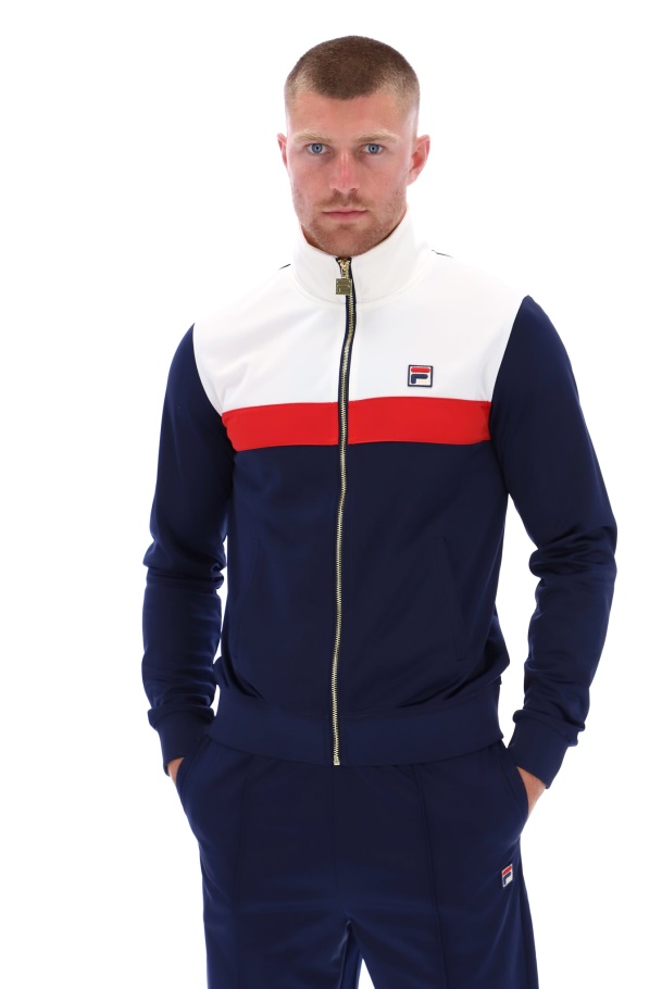 Nash Colour Blocked Track Jacket Fila UK