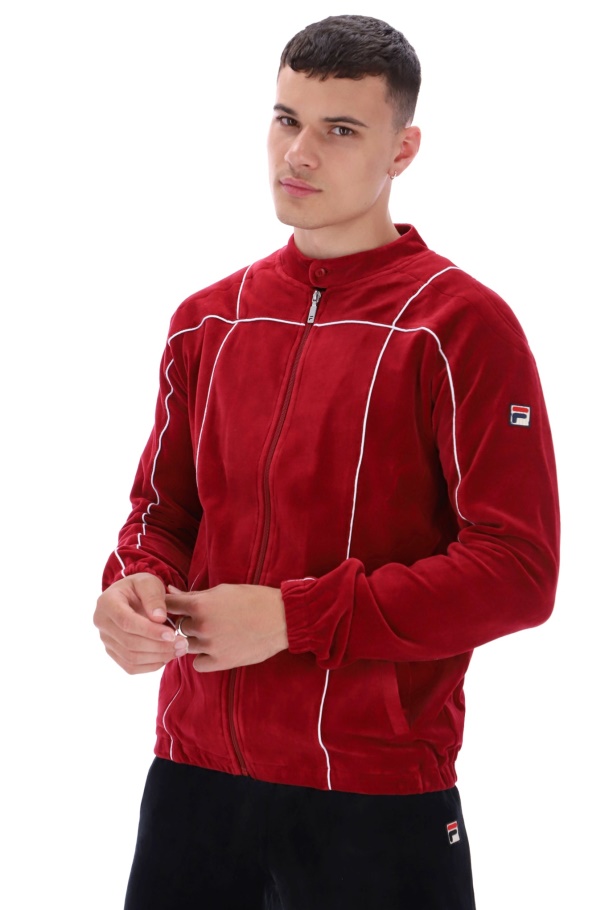 Fila UK Tusk Classic Velour Track Top