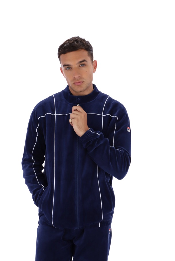 Tusk Classic Velour Track Top Fila UK