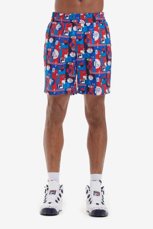 Fila UK Kaeo Archive Aop Swim Shorts