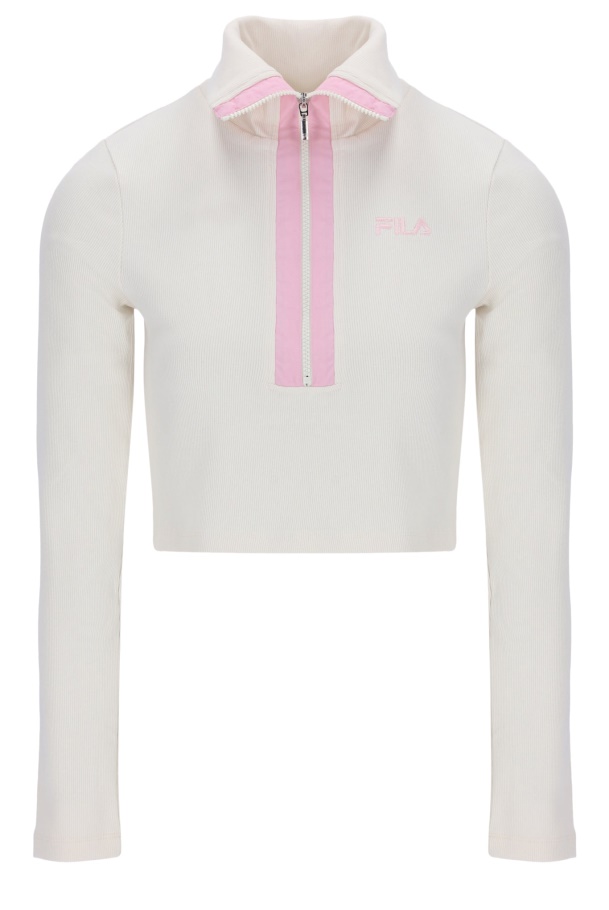 Fila UK Imogen Wide Collar Fitted Top