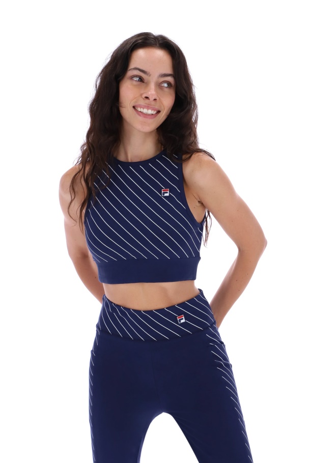 Fila UK Karla Pin Striped Bra Top