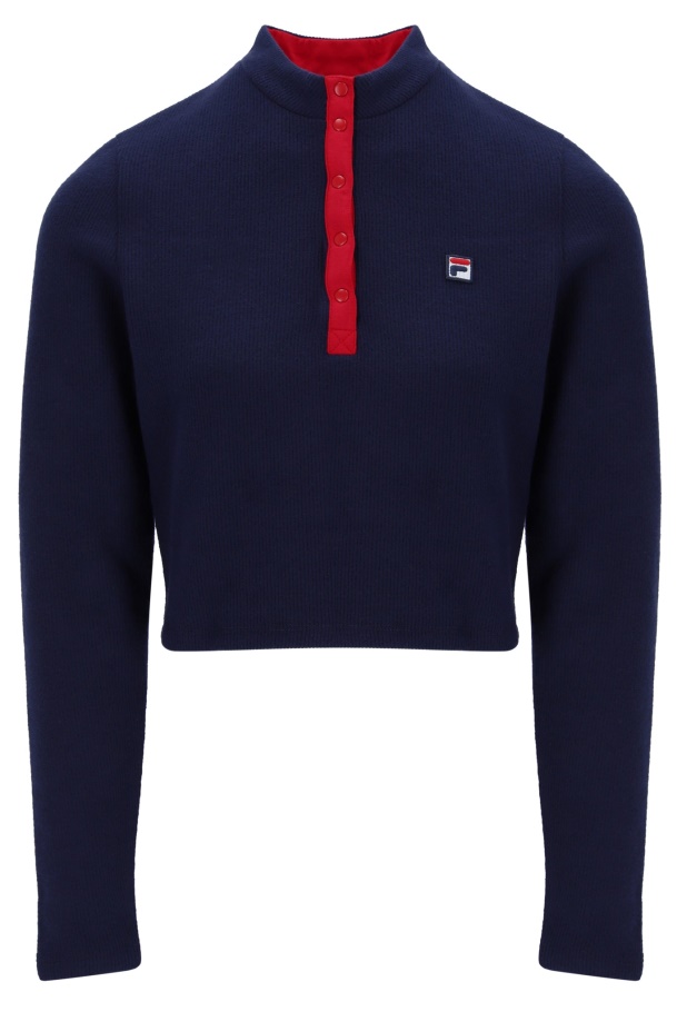 Josie High Neck Rib Top Fila UK